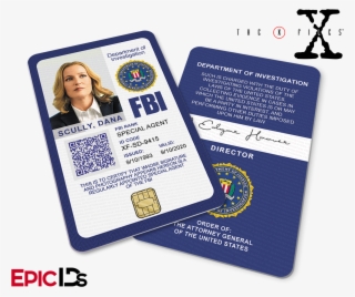 The X-files Inspired Dana Scully Fbi Special Agent #6768932
