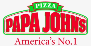 Papa Johns America Pizza Png Logo #6769292