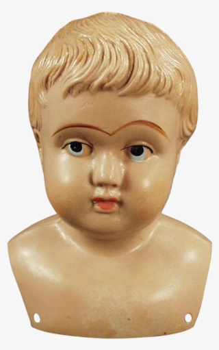 Vintage Celluloid Shoulder Head Doll #6771090