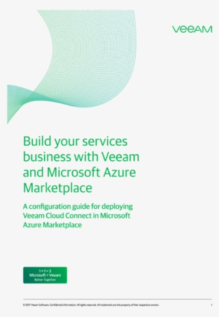 Build Your Services Business With Veeam And Microsoft #6773221