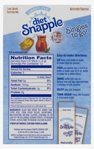 Snapple Logo Png #6778110