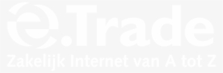 E Trade Logo Black And White #6778902