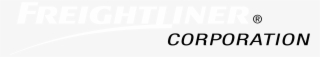 Freightliner Corporation Logo Black And White #6779844
