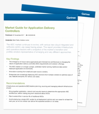 View From The 2017 Gartner Market Guide For Application #6781760