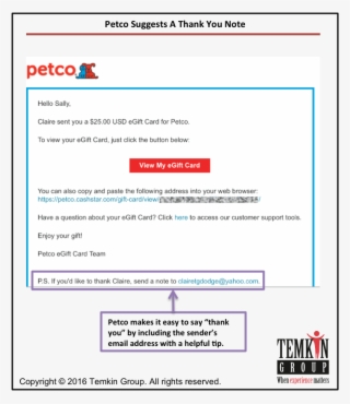 Petco Thank You #6784658