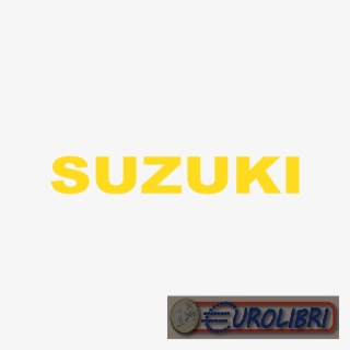 Suzuki Logo - Adesivo Prespaziato - Colore Giallo - #6788067