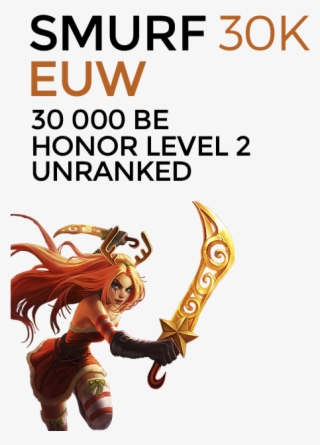 Euw 30,000 Be Account #6790477