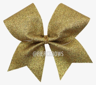Gold Holographic Glitter Cheer Bow Fierce Bows #6794755