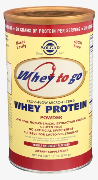 Solgar Whey To Go Vanilla Bean Container-12 Oz #6795262 Solgar Whey To Go Vanilla Bean Container-12 Oz #6795262