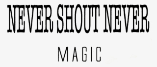 Never Shout Never Magic Cover #6797899