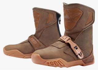 Mens Icon Brown Raiden Treadwell Leather Motorcycle #6798786