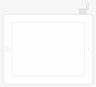 Sim Tray On Ipad #6798994