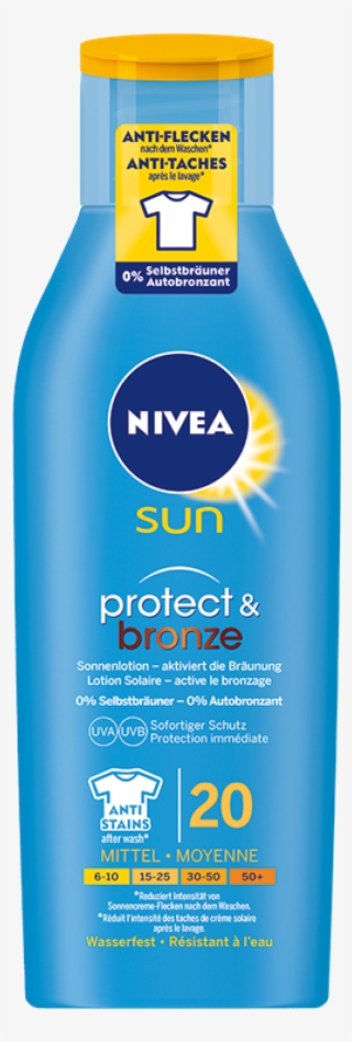 Nivea Sun Lotion Solaire Protect & Bronze Fps 20 Active #6798996