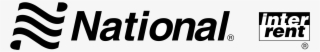 National Inter Rent Logo Png Transparent #6799807