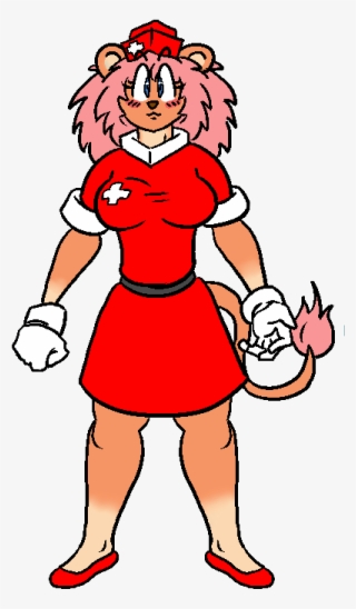 Anthro Lioness Nurse Mika Phoenix #6799811