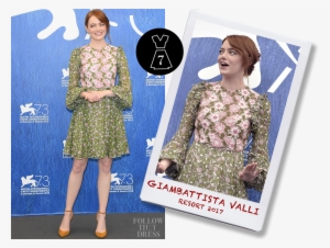 Emma Stone In Giambattista Valli Resort - Giambattista Valli Resort 2017 #680225