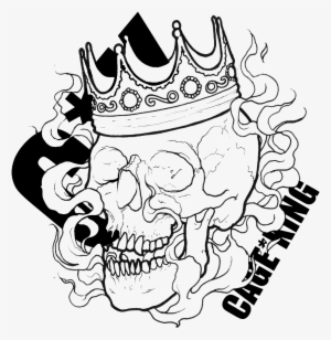 Skull With Crown Drawing At Getdrawings - Skull With Crown #680755