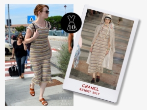 Emma Stone In Chanel Resort - Emma Stone In Venice #680757