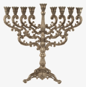 Menorah Silver - Quest Collection Antique Menorah #680957