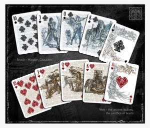 Main Image Description 1st Image Description - Heroes Of The Nations Dark Playing Cards #681204