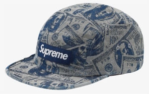Supreme 100 Dollar Bill Camp Cap #681312