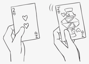 Playing Card Mixers - Line Art #681465