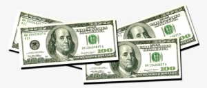 Picture - Beistle - 55100 - Big Bucks Cutout 100 Bill - Pack #681586