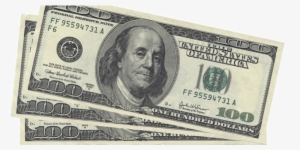 Dollar Banknotes Png Download Image - 100 Dollar Bill #681607