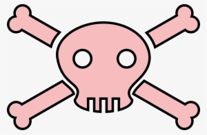 Skull And Crossbone Clipart Transparent Download - Death Symbol Clipart #681629