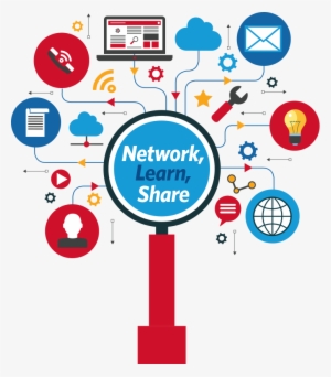 Free Stock Technology Transparent Network - Education Technology Background Png #682149