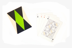 Lucky Draw Playing Cards-green - Playing Card #682468