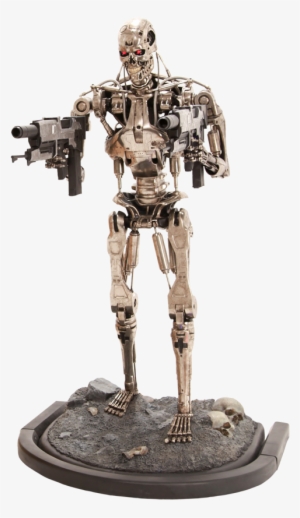 T 800 Endoskeleton Life Size Figure - Sideshow Terminator Life Size Statue #683346