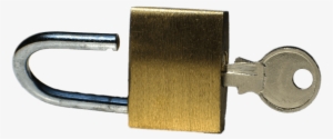 Open Padlock And Key - Opened Lock #683985