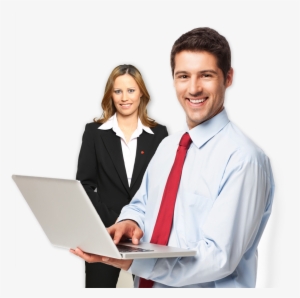 Office People Png Freeuse Download - Professional With Laptop Png #684285