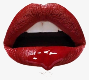 Tumblr Lips Png Png Black And White Download - Red Badass Aesthetic #684496