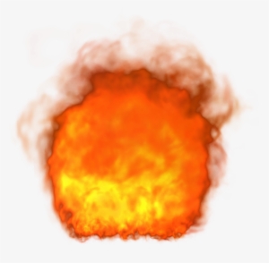 Explosion Png - Orange Explosion Transparent Background #684655