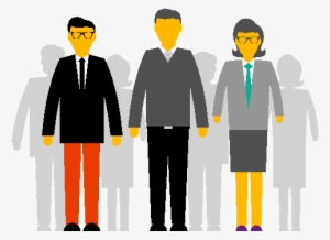 Grow Your Business By Connecting Back And Front Office - Office Workers Cartoon Transparent #684730