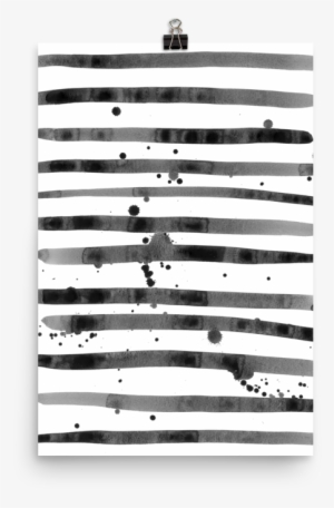 Watercolor Swashes Art Print - Firearm #684967