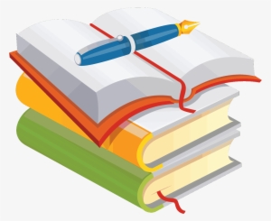 Books And Pen Png #684997