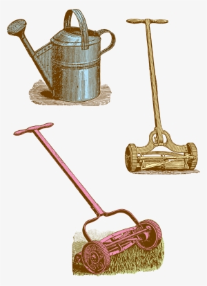 Jpg Download - Vintage Garden Tools Png #685202