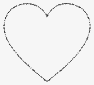 Barbed Heart Big Image Png - Heart Coloring #685299