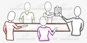 Office Team Meeting Scene - Meeting #685502