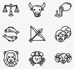 Zodiac Signs - Jewelry Icon Png #685524