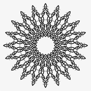 This Free Icons Png Design Of Barbed Wire Ornament #685616