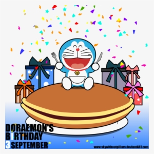 Doraemon Birthday Png - Happy Birthday Doraemon 3 September #686395