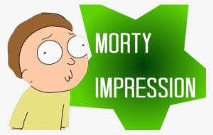 Do A Custom Message For You As Morty From Rick And - Cartoon #686470