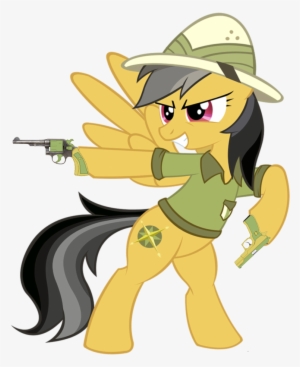 Daring Do Dual Welding Her Guns- - Daring Do #687285