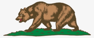 California Grizzly Bear California Grizzly Bear Drawing - California Flag #687668