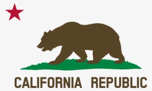 Grizzly Bear Clipart California Bear - California State Flag #688006