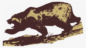 Attacking Bear Big Image Png - Grizzly Bear Clip Art #688080